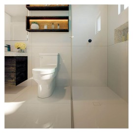 Ralo Linear Novii Seco Quadrado Tampa Oculta 10x10cm - 7344