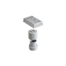 Kit Sifão Novii Vertical com Grade Retentora – Ralo Linear 919