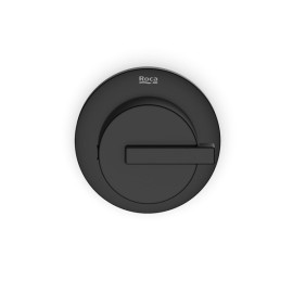 Acabamento de Registro Singles One Black Matte Base Deca Pequeno A5A817FNBC Roca Acabamento de Registro Singles One Black Matte Base Deca Pequeno A5A817FNBC Roca