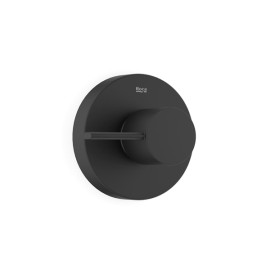 Acabamento de Registro Ona Black Matte Base Docol Grande A5A159ENBC Roca