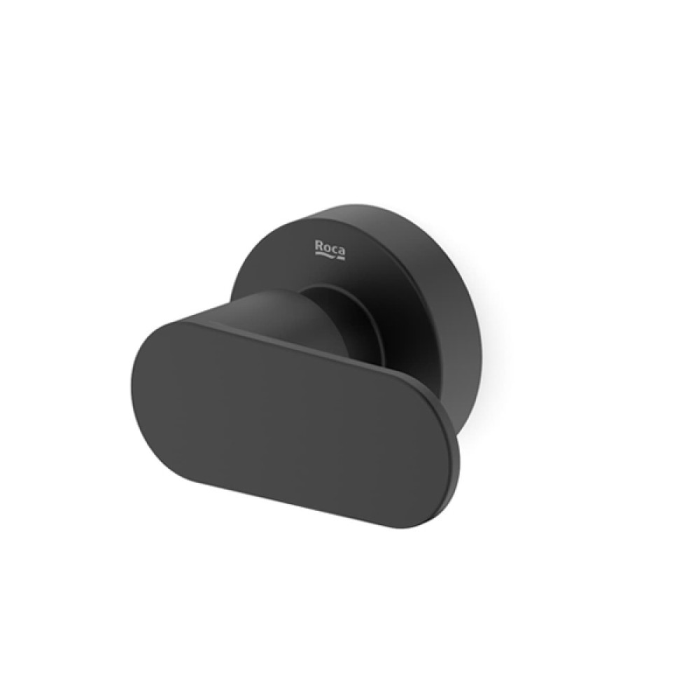 Acabamento Registro Cala Black Matte Base Celite Pequeno A5A166ENBC Roca Acabamento Registro Cala Black Matte Base Celite Pequeno A5A166ENBC Roca