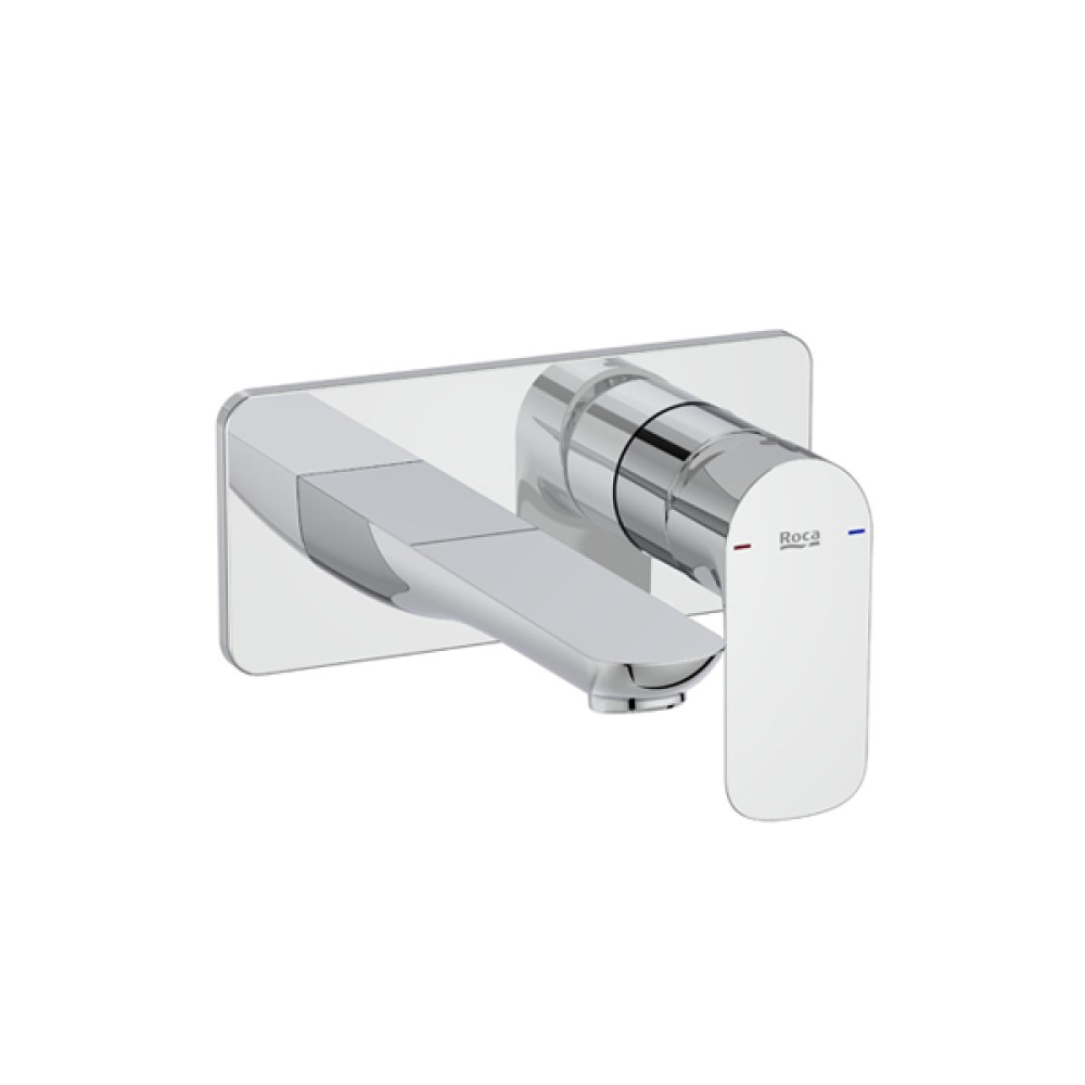 Acabamento para Monocomando Lavatório de Parede Cala Cromado A5A356EC00 Roca Acabamento para Monocomando Lavatório de Parede Cala Cromado A5A356EC00 Roca