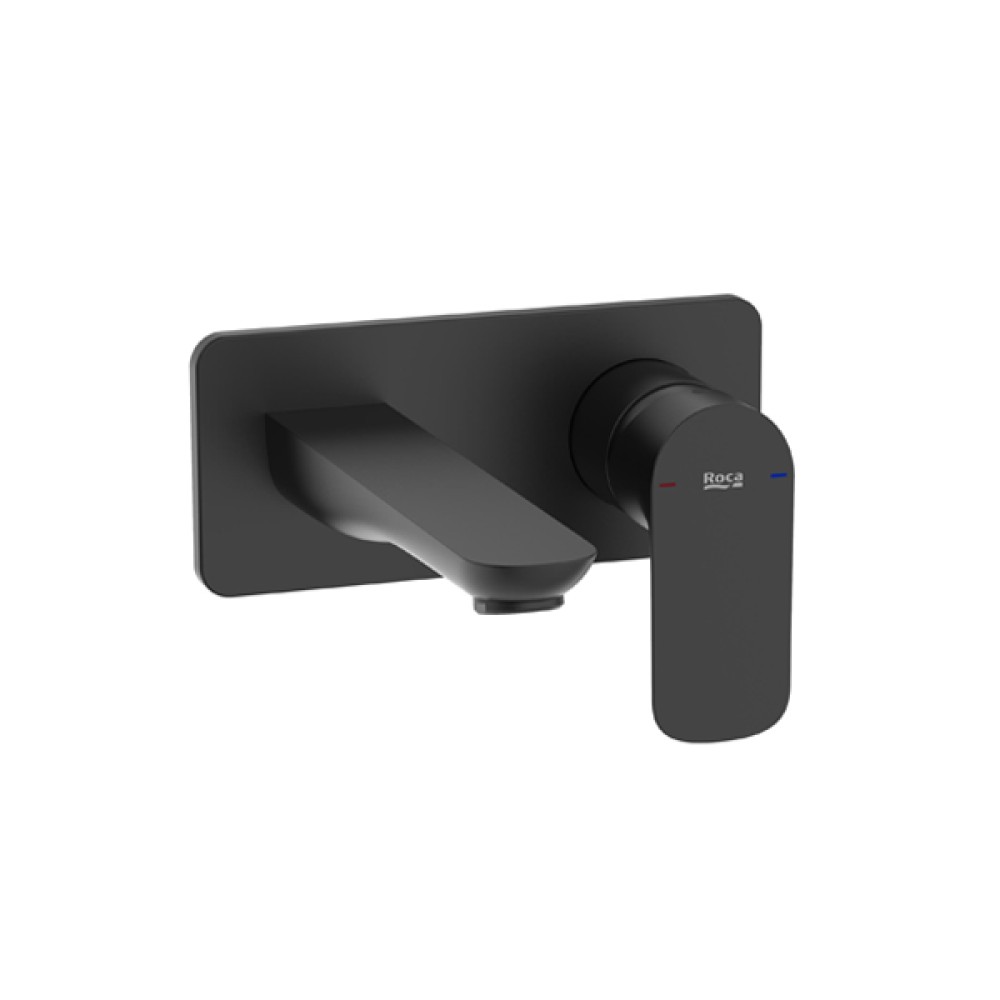 Acabamento para Monocomando Lavatório de Parede Cala Black Matte A5A356ENB0 Roca Acabamento para Monocomando Lavatório de Parede Cala Black Matte A5A356ENB0 Roca