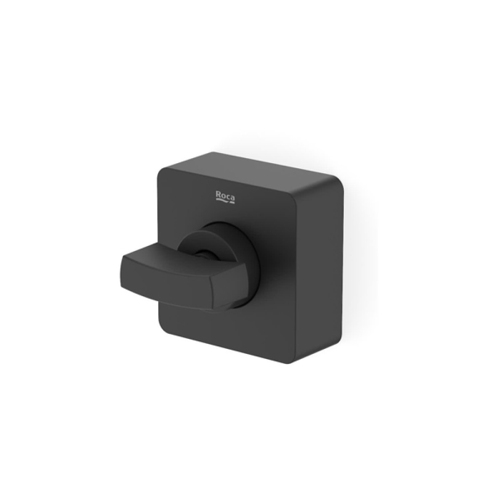 Acabamento de Registro Virtus Black Matte Base Deca Pequeno A5A819DNBC Roca Acabamento de Registro Virtus Black Matte Base Deca Pequeno A5A819DNBC Roca