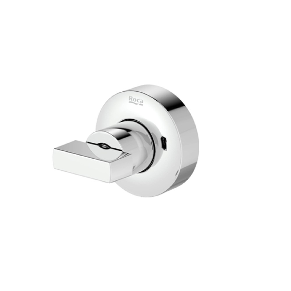 Acabamento de Registro Flow Cromado Base Docol 1/2, 3/4, 1" B5006F3CR0 Roca