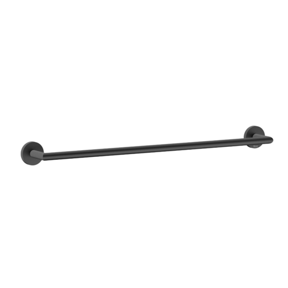 Toalheiro Barra 600mm New City Preto Matte B5006E70R0 Roca