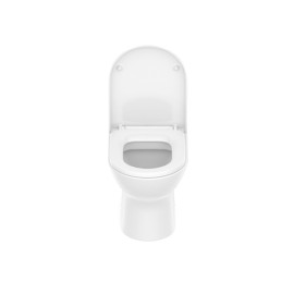 Kit Bacia Convencional Completo Assento Termofixo Nexo Branco Brilhante C343727001 Roca