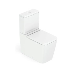 Kit Bacia com Caixa Acoplada Completa Inspira Round Branco Brilhante C378723000 Roca