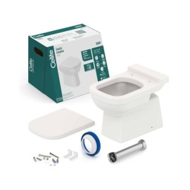Kit De Bacia Convencional, Assento Termofixo E Complementos De Instalação Elite 1747270650300 Kit De Bacia Convencional, Assento Termofixo E Complementos De Instalação Elite 1747270650300