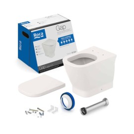 Kit Bacia Convencional E Itens De Instalação Gap Beige C323727011