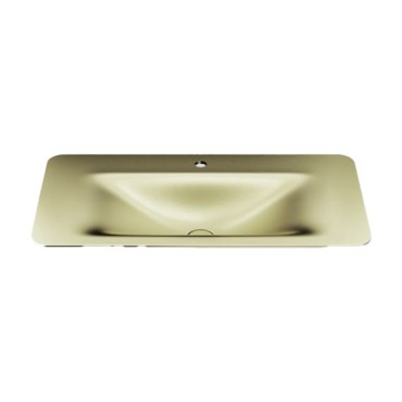 Cuba Sobrepor 900X470mm com 1 Furo Baia Armani Shagreen Matte Gold A3270C0R90 Roca