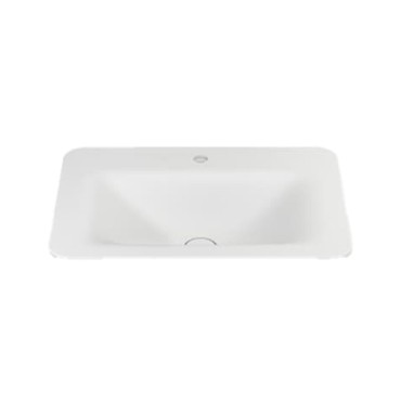 Cuba Sobrepor 660X470mm Com 1 Furo Sem Ladrão Baia Armani Off White A3270C2910 Roca