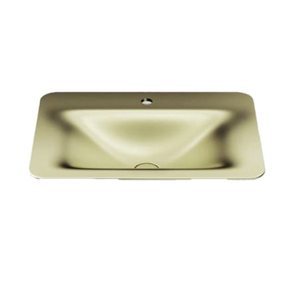 Cuba Sobrepor 660X470mm Com 1 Furo Sem Ladrão Baia Armani Shagreen Matte Gold A3270C2R90 Roca Cuba Sobrepor 660X470mm Com 1 Furo Sem Ladrão Baia Armani Shagreen Matte Gold A3270C2R90 Roca