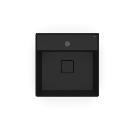 Cuba de Sobrepor 400x400mm com mesa Terra T11 Black Matte A32722U080 Roca Cuba de Sobrepor 400x400mm com mesa Terra T11 Black Matte A32722U080 Roca