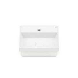 Cuba de Sobrepor 400x400mm com mesa Terra T11 Branco Matte A32722U620 Roca Cuba de Sobrepor 400x400mm com mesa Terra T11 Branco Matte A32722U620 Roca