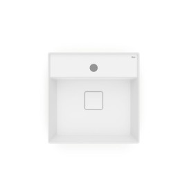 Cuba de Sobrepor 400x400mm com mesa Terra T11 Branco Matte A32722U620 Roca Cuba de Sobrepor 400x400mm com mesa Terra T11 Branco Matte A32722U620 Roca