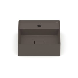 Cuba Apoio 350X350mm com Mesa T8 Terra Café A32787W660 Roca