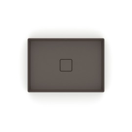 Cuba Apoio Retangular 510X360mm Sem Mesa T6 Terra Café A32787Z660 Roca