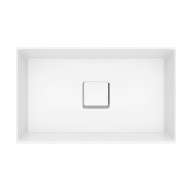 Cuba de Sobrepor 500x300mm Terra T17 Branco Brilhante A327B3D000 Roca