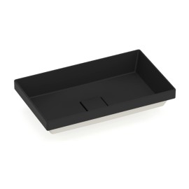 Cuba de Sobrepor 500x300mm Terra T17 Black Matte A327B3D080 Roca