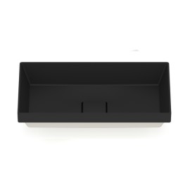 Cuba de Sobrepor 500x300mm Terra T17 Black Matte A327B3D080 Roca