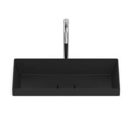 Cuba de Sobrepor 500x300mm Terra T17 Black Matte A327B3D080 Roca