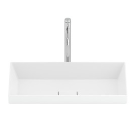 Cuba de Sobrepor 500x300mm Terra T17 Branco Matte A327B3D620 Roca