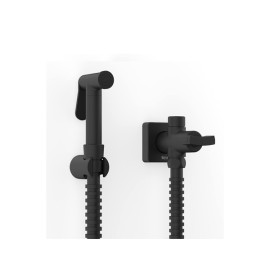 Ducha Higiênica com Derivação Virtus Black Matte A5A789DNBC Roca Ducha Higiênica com Derivação Virtus Black Matte A5A789DNBC Roca