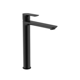 Misturador Monocomando Mesa Bica Alta Cala Black Matte A5A346ENBC Roca Misturador Monocomando Mesa Bica Alta Cala Black Matte A5A346ENBC Roca