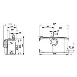 SFA SANIBEST PRO Triturador sanitário para uso intensivo - 220V B3PROBR SFA SANIBEST PRO Triturador sanitário para uso intensivo - 220V B3PROBR