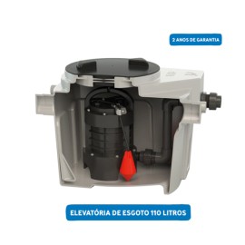 SFA SANIFOS110 Estação Elevatória de Esgoto 220V com Bomba Trituradora 2CV  SFA SANIFOS110 Estação Elevatória de Esgoto 220V com Bomba Trituradora 2CV