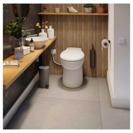 SFA SANICOMPACT C4 Vaso Sanitário com bomba triturador com assento softclose 220V C4LVBR 