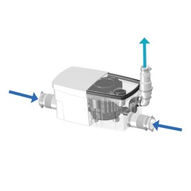 SFA SANISHOWER UP Bomba de evacuação para lavatório e chuveiro 220V D2UPBR SFA SANISHOWER UP Bomba de evacuação para lavatório e chuveiro 220V D2UPBR