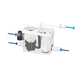 SFA SANIPACK UP Bomba Trituradora para vaso sanitário suspenso - 220V PA2UPBR SFA SANIPACK UP Bomba Trituradora para vaso sanitário suspenso - 220V PA2UPBR