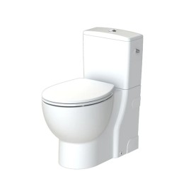 SFA SANIFLUSH Vaso Com Caixa acoplada e Bomba Trituradora Com Assento Softclose 220V SANIFLUSHBR SFA SANIFLUSH Vaso Com Caixa acoplada e Bomba Trituradora Com Assento Softclose 220V SANIFLUSHBR