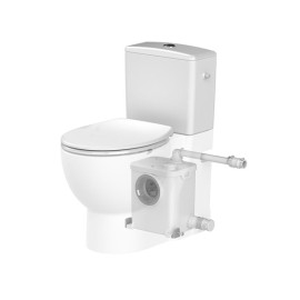 SFA SANIFLUSH Vaso Com Caixa acoplada e Bomba Trituradora Com Assento Softclose 220V SANIFLUSHBR SFA SANIFLUSH Vaso Com Caixa acoplada e Bomba Trituradora Com Assento Softclose 220V SANIFLUSHBR