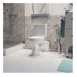 SFA SANISLIM Bomba Trituradora slim para vaso sanitário  lavatório e chuveiro - 220V SLIM2BR SFA SANISLIM Bomba Trituradora slim para vaso sanitário  lavatório e chuveiro - 220V SLIM2BR