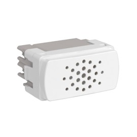 Módulo Campainha Cigarra 127V 1M Branca Miluz S3B76870 Módulo Campainha Cigarra 127V 1M Branca Miluz S3B76870