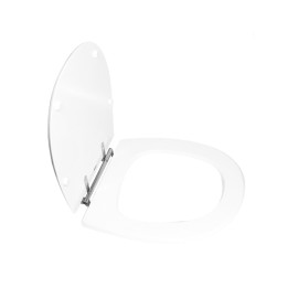 Assento para Vaso Sanitário Poliéster para Village (Deca) Aço (reb.Oculto) Branco Sedile Assento para Vaso Sanitário Poliéster para Village (Deca) Aço (reb.Oculto) Branco Sedile