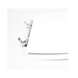 Assento para Vaso Sanitário Poliéster para Village (Deca) Aço (reb.Oculto) Branco Sedile Assento para Vaso Sanitário Poliéster para Village (Deca) Aço (reb.Oculto) Branco Sedile