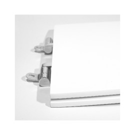 Assento para Vaso Sanitário Poliéster para Link/Carrara/Belle Époque (Deca) Slow Close (reb.Oculto) Branco Sedile Assento para Vaso Sanitário Poliéster para Link/Carrara/Belle Époque (Deca) Slow Close (reb.Oculto) Branco Sedile