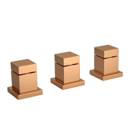 Misturador Bidê Cubo Gold Matte Deca 1895.GL86.MT Misturador Bidê Cubo Gold Matte Deca 1895.GL86.MT
