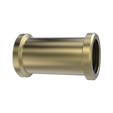 Luva De Correr Latao  P/ Tubo De Cobre E Cpvc 22Mm