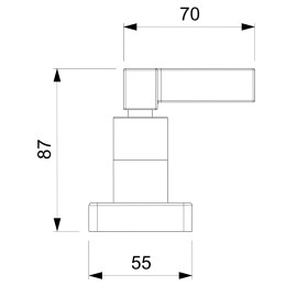 Acabamento De Registro Para Base Deca 1/2, 3/4, 1 Elite B5006C8CRB
