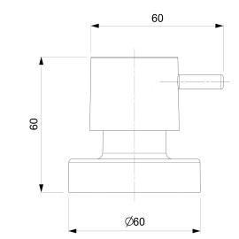 Acabamento De Registro Para Base Deca 1/2, 3/4, 1 Basic B5008C7CRB