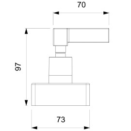 Acabamento De Registro Para Base Deca 1.1/4, 1.1/2 Elite B5009C8CR0