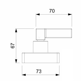 Acabamento De Registro Para Base Docol 1.1/4, 1.1/2 Elite B5010C8CR0