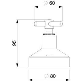 Acabamento De Registro Para Base Deca 1.1/4, 1.1/2 Celite One B5013CKCR3