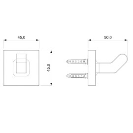 Cabide Up B5016CLCR0 