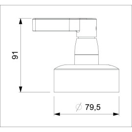 Acabamento De Registro Para Base Reforma De 1.1/4 E 1.1/2" Lix B5017F7CR0